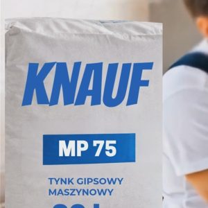 Worek tynku gipsowego maszynowego Knauf MP 75, 30 kg